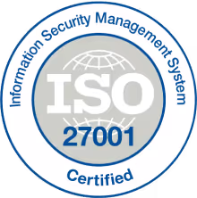 ISO 27001 Certified