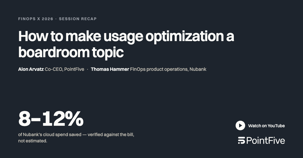 How Nubank made usage optimization a boardroom topic